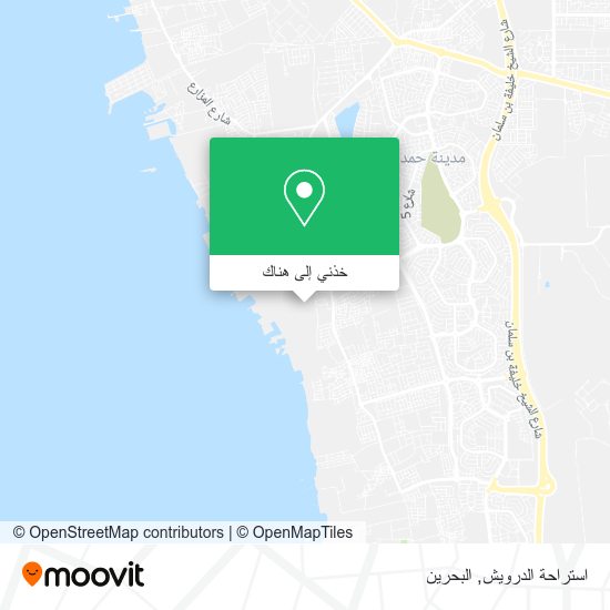 خريطة استراحة الدرويش