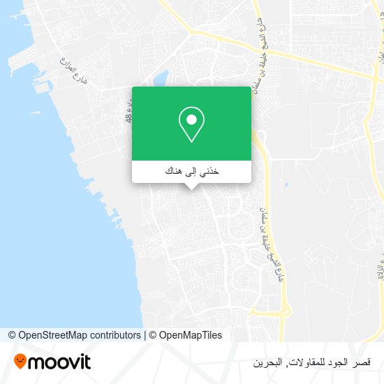 خريطة قصر الجود للمقاولات