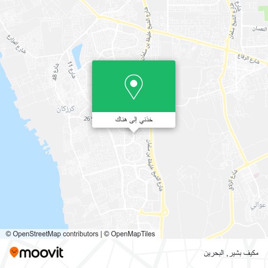 خريطة مكيف بشير