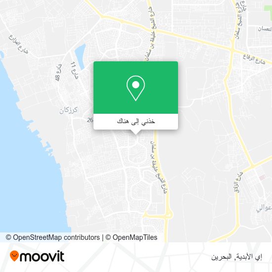 خريطة إي الأبدية