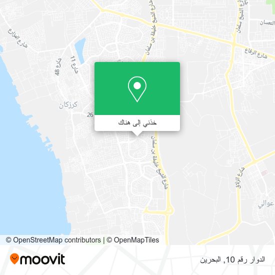 خريطة الدوار رقم 10