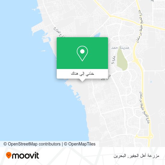 خريطة مزرعة أهل الجفير