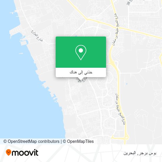 خريطة بوس برجر
