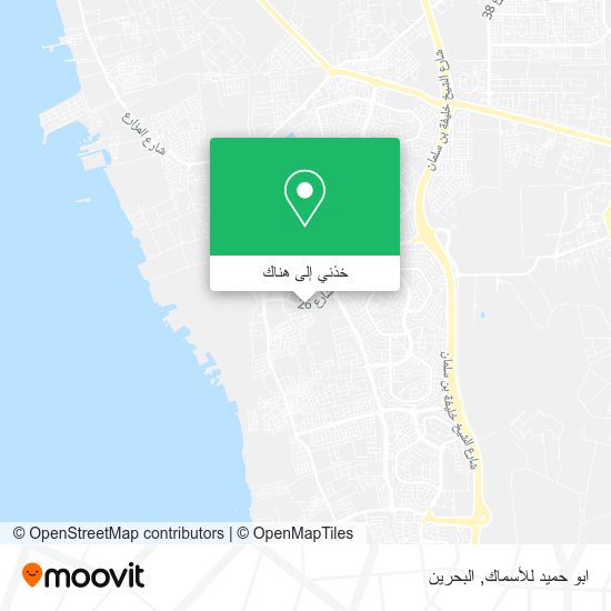 خريطة ابو حميد للأسماك