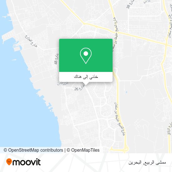 خريطة ممشى الربيع