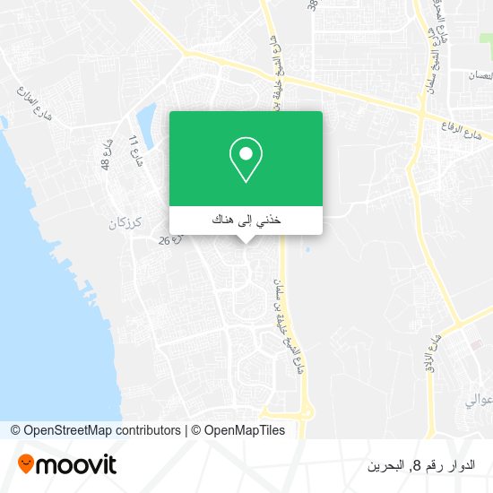 خريطة الدوار رقم 8