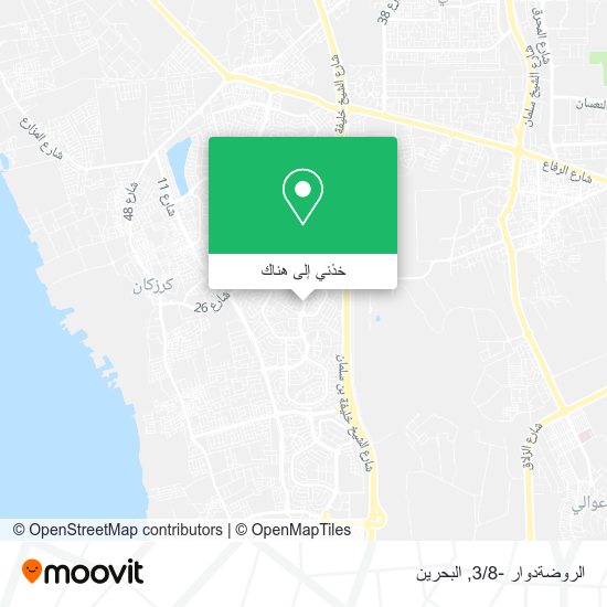 خريطة الروضةدوار -3/8