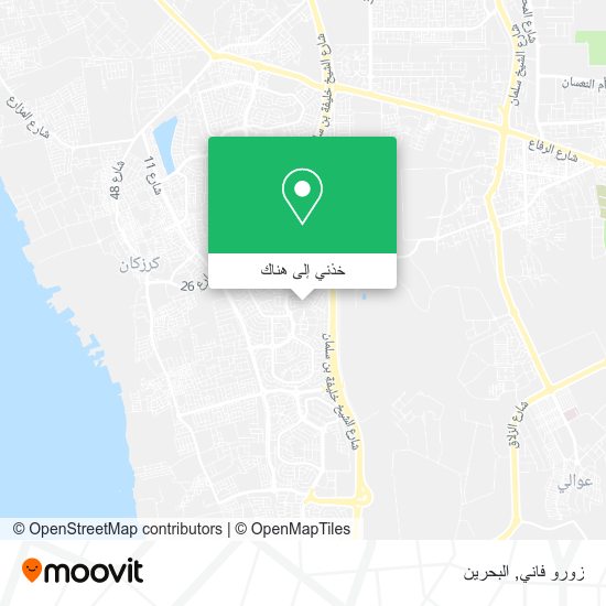 خريطة زورو فاني