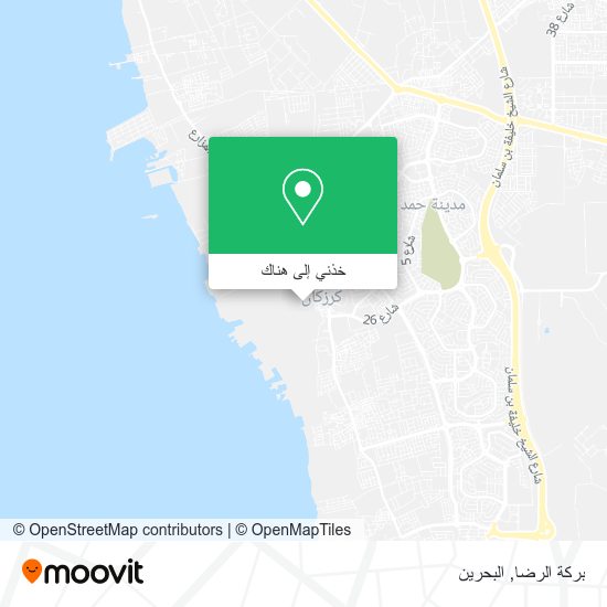 خريطة بركة الرضا