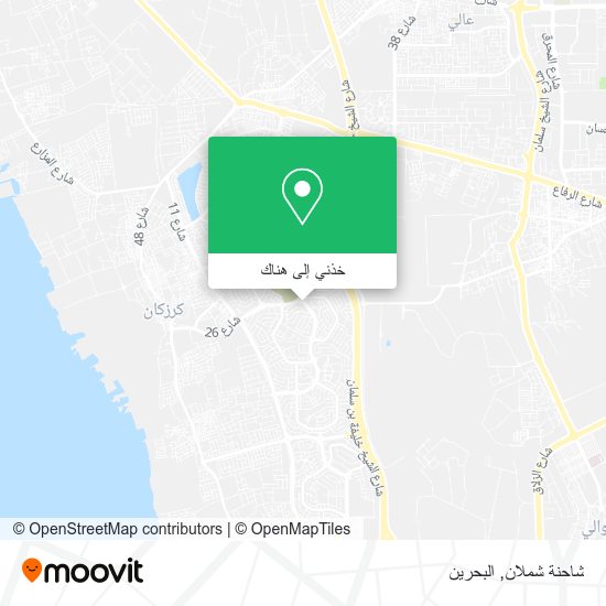 خريطة شاحنة شملان