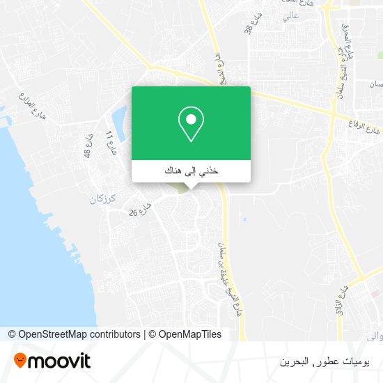 خريطة يوميات عطور