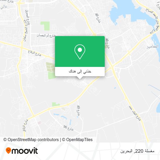 خريطة مغسلة 220