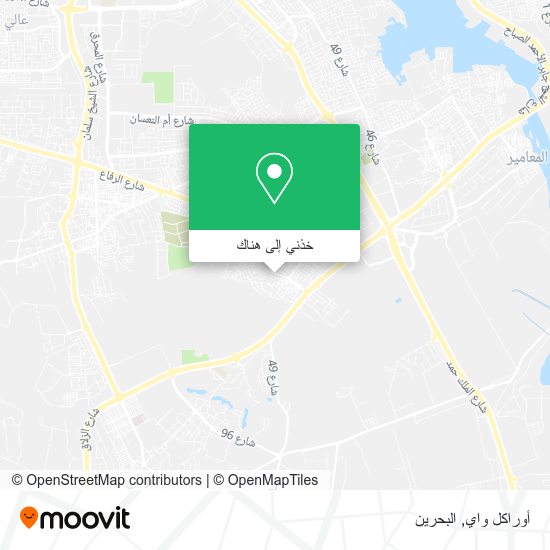 خريطة أوراكل واي