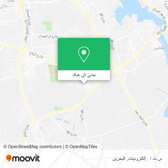 خريطة س ت ا . إلكترونيات