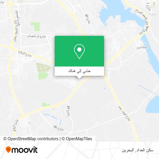 خريطة سكن العداد