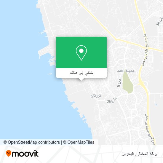 خريطة بركة المختار