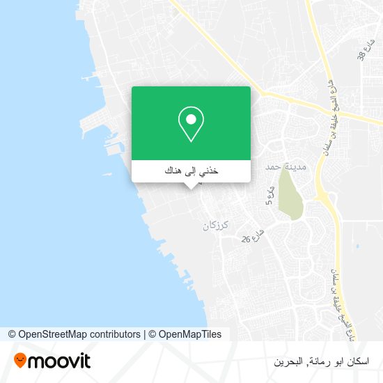 خريطة اسكان ابو رمانة
