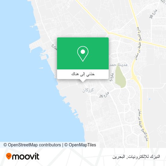 خريطة النيزك للإلكترونيات