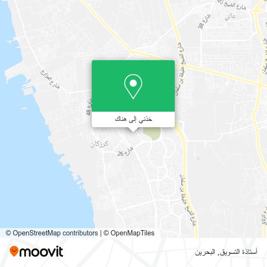 خريطة أستاذة التسويق