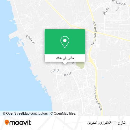 خريطة شارع 11-3/اللوزي