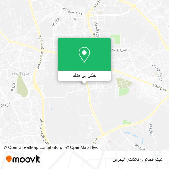 خريطة غيث الجلاوي للأثاث