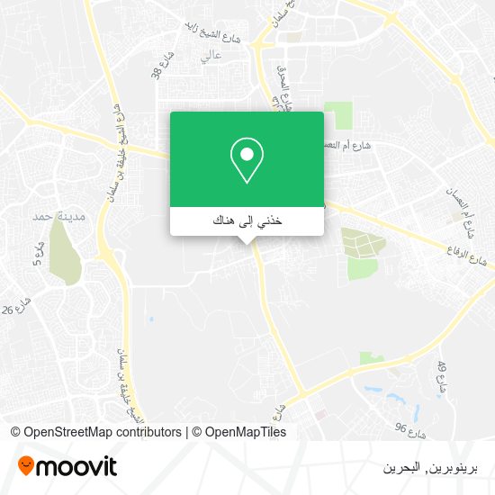 خريطة برينوبرين
