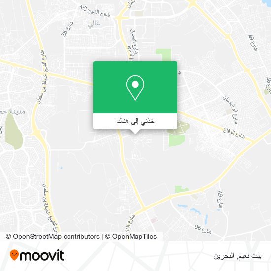 خريطة بيت نعيم