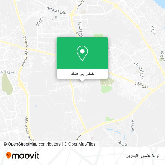 خريطة قرية عثمان