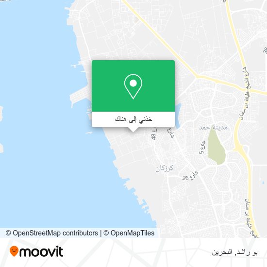 خريطة بو راشد