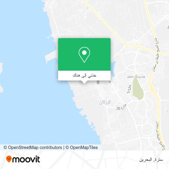 خريطة سترة