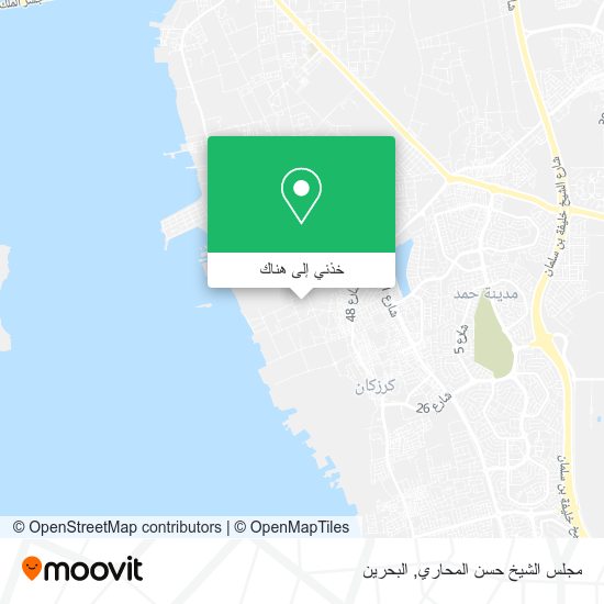 خريطة مجلس الشيخ حسن المحاري