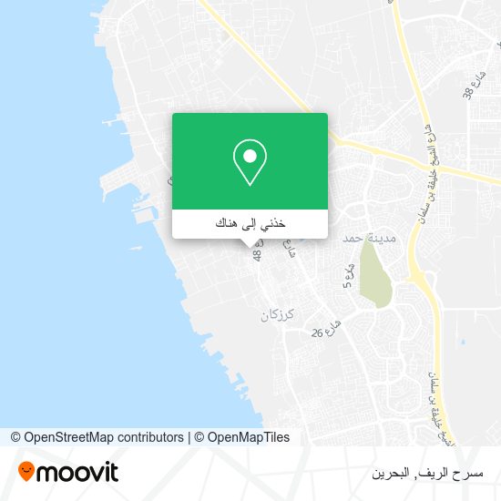 خريطة مسرح الريف