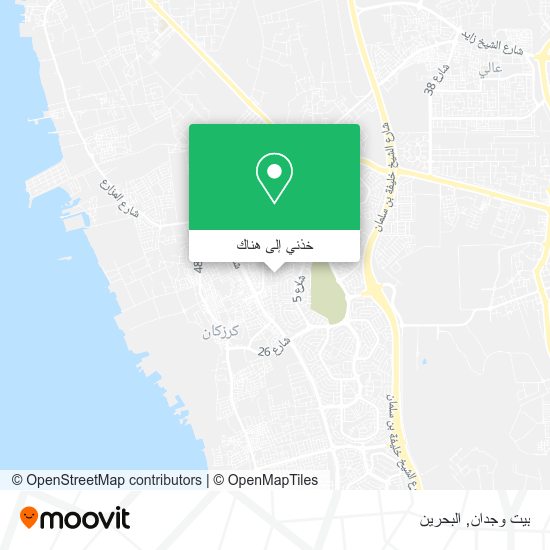 خريطة بيت وجدان