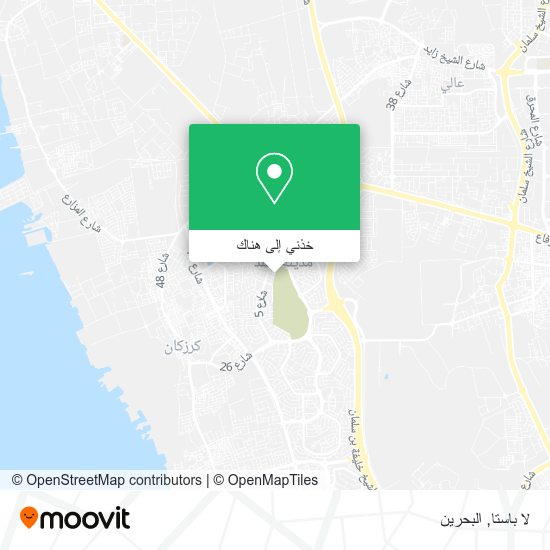 خريطة لا باستا