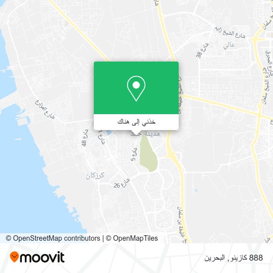 خريطة 888 كازينو