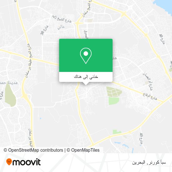 خريطة سبأ كورنر
