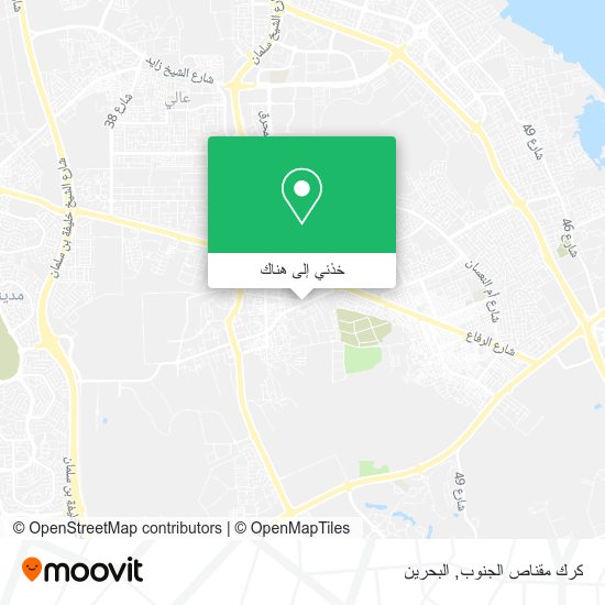 خريطة كرك مقناص الجنوب