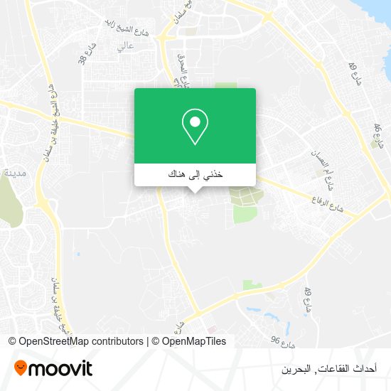 خريطة أحداث الفقاعات
