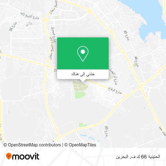 خريطة الحنينية 66 ك ف