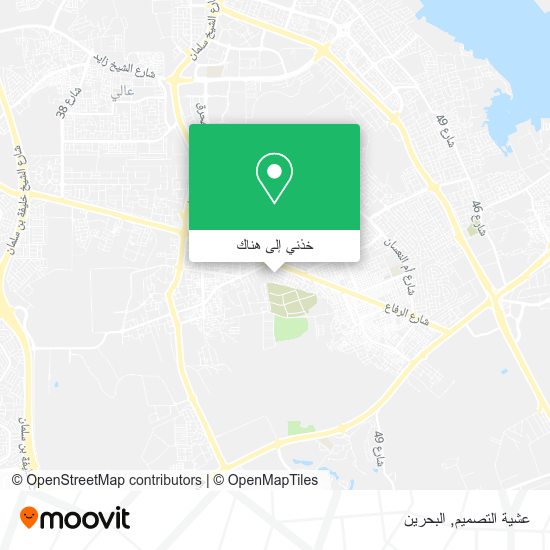 خريطة عشية التصميم