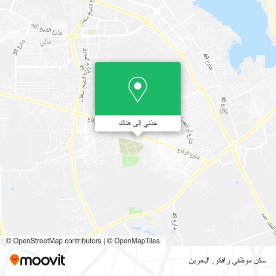 خريطة سكن موظفي رافكو