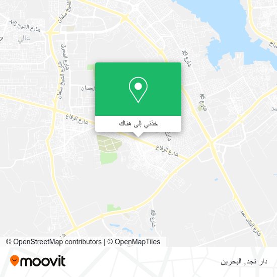 خريطة دار نجد