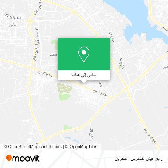 خريطة ريفر فيش اكسبرس