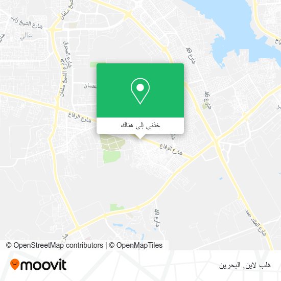 خريطة هلب لاين