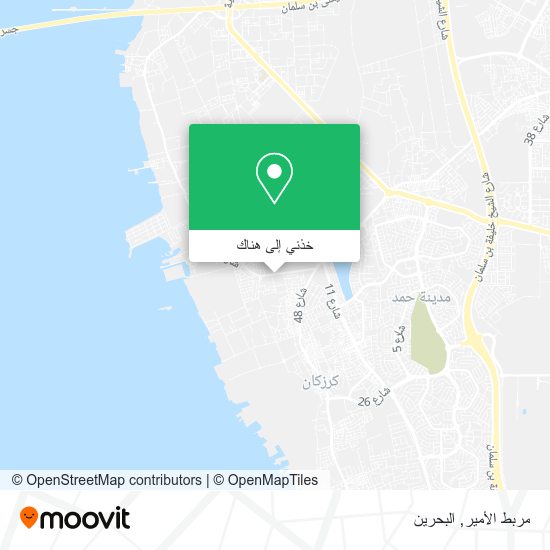 خريطة مربط الأمير