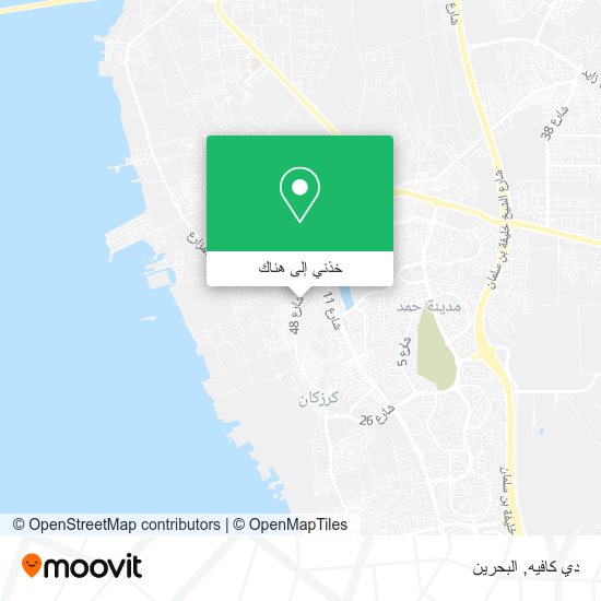 خريطة دي كافيه