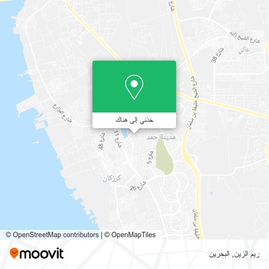 خريطة ريم الزين