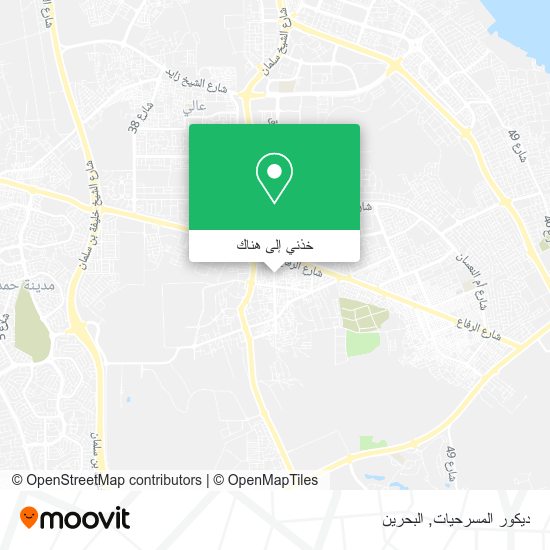 خريطة ديكور المسرحيات