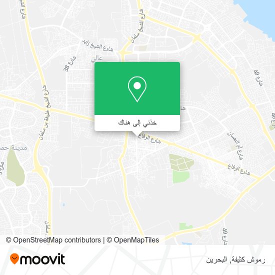 خريطة رموش كثيفة