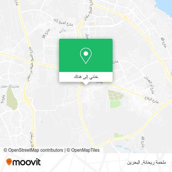 خريطة ملحمة ريحانة